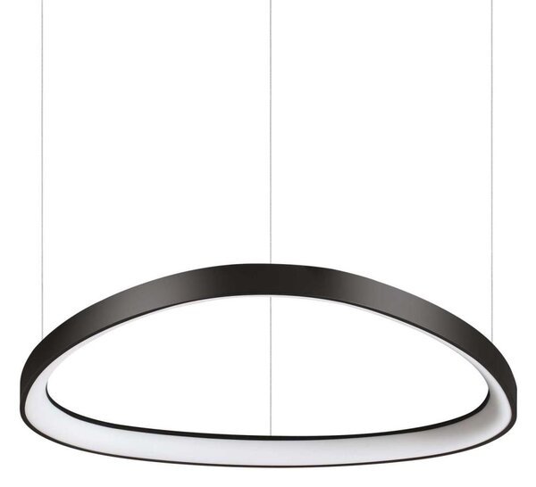 Ideal Lux - Κρεμαστό φωτιστικό οροφής LED GEMINI LED/48W/230V διάμετρος 61 cm μαύρο