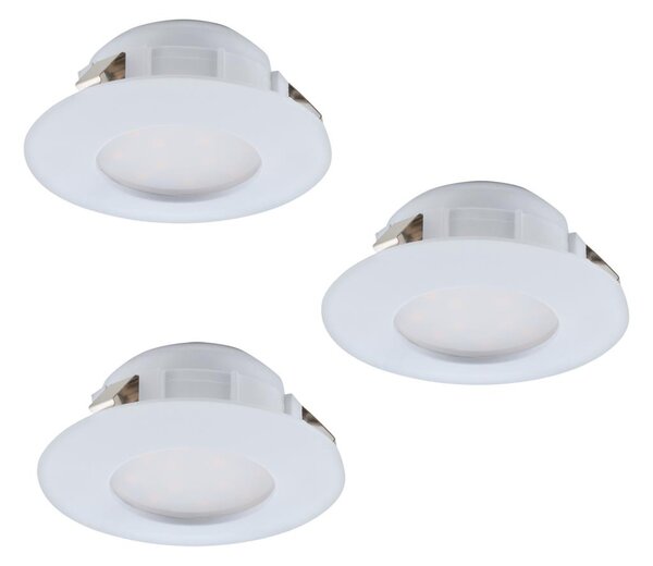 Eglo 95807 - ΣΕΤ 3x Κρεμαστό φως οροφής LED PINEDA 1xLED/6W/230V