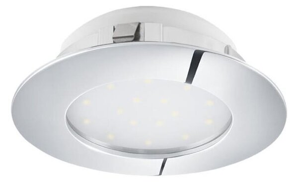 Eglo 78748 - LED Dimmable χωνευτό φωτιστικό PINEDA LED/12W/230V χρώμιο