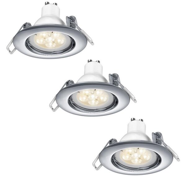 TRIO - ΣΕΤ 3x Κρεμαστό φως οροφής dimmer LED LED/5,5W/230V