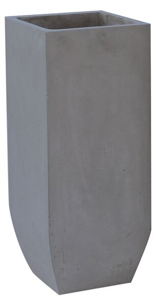 FLOWER POT-1 Cement Grey 25x25x60cm 25x25x60cm