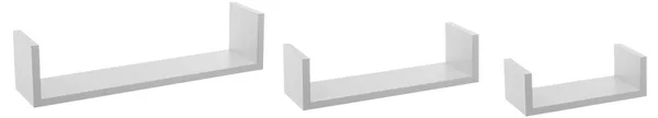 Ράφια Τοίχου (Σετ 3τμχ) F-V Edge White 138955B