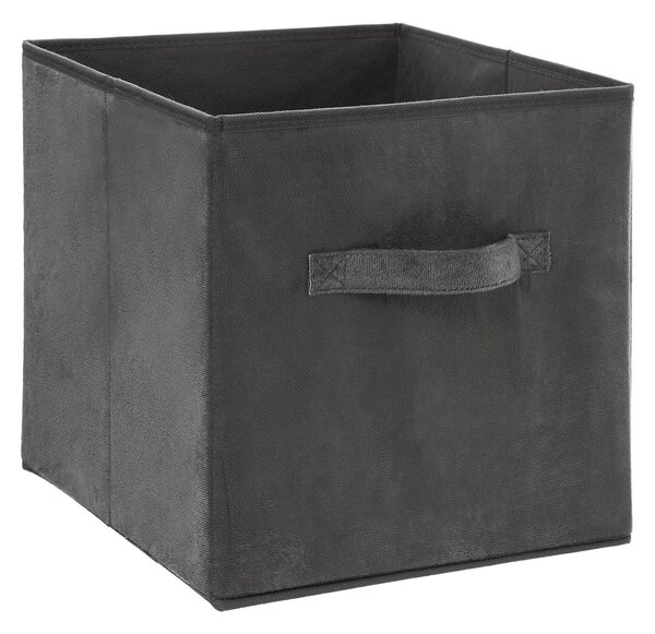 Κουτί Αποθήκευσης (31x31x31) F-V Velvet Storage Grey 160455A