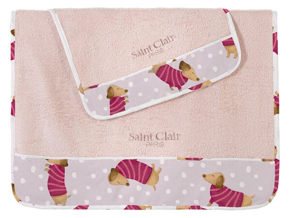 Βρεφικές Πετσέτες (Σετ 2τμχ) Saint Clair Pet Fuchsia