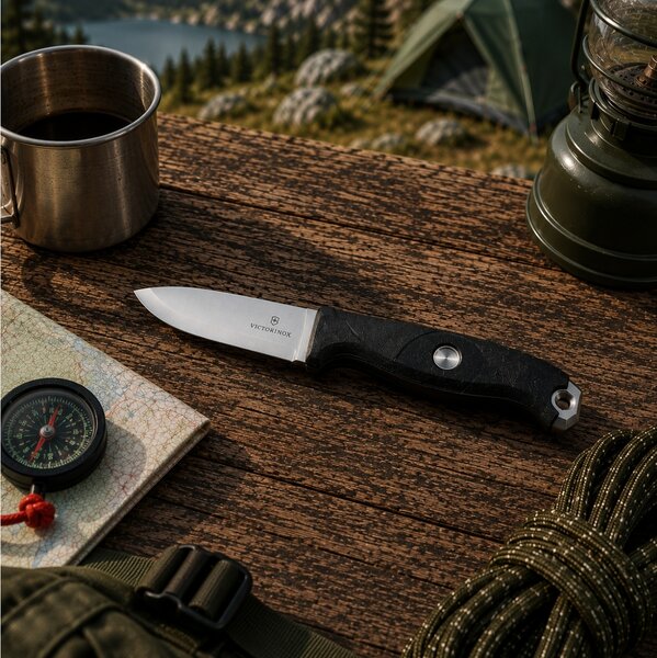 Μαχαίρι Επιβίωσης Victorinox Venture Pro με Θήκη και μήκος 24.2 cm - Black