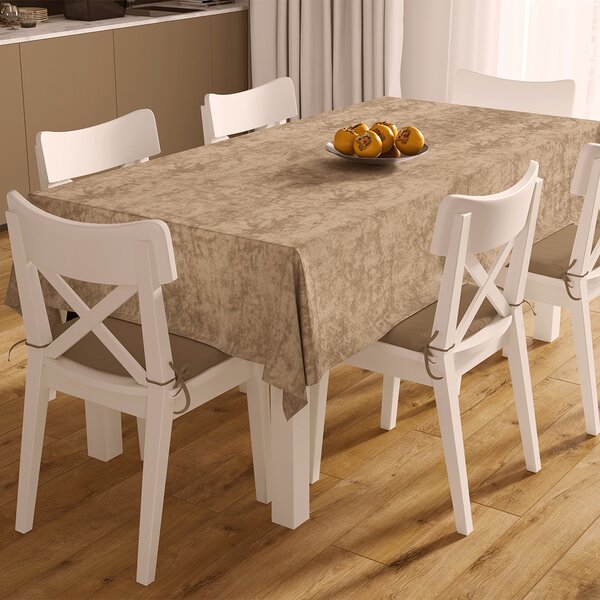 Αλέκιαστο Τραπεζομάντηλο (140x180) Dimcol Panama Shadow Brown