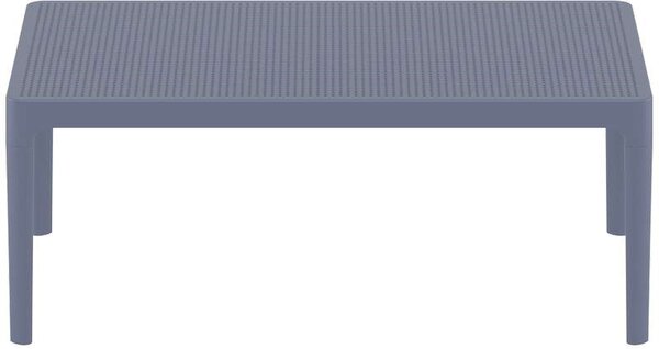 SKY DARK GREY 100Χ60Χ40ΕΚ. ΤΡΑΠΕΖΙ ΠΟΛ/ΝΙΟΥ