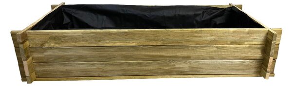 ΛΑΧΑΝΟΚΗΠΟΣ ΧΩΡΙΣ ΠΑΤΟ 150X74X32CM-TESIAS WOODEN PRODUCTS