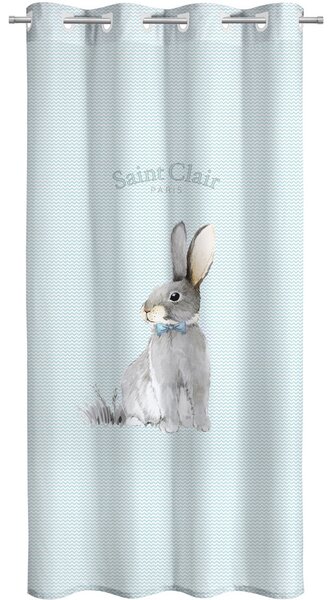 Παιδική Κουρτίνα (160x240) Με Τρουκς Saint Clair Lapin Blue