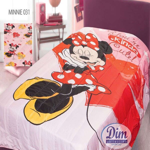 Κουβερλί Παιδικό Micro Disney Minnie 31 Digital Print DimCol