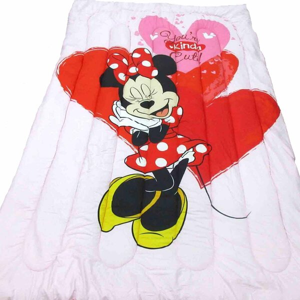 Πάπλωμα Παιδικό Minnie 031 Ψηφιακό Pink DimCol