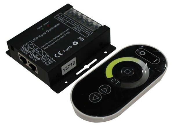 CCT Led Controller Με RF Touch Remote Control SZ600CCTTOUCH Aca