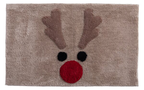 Χριστουγεννιατικο Χαλακι Funny Reindeer 50X80 Nef-Nef Homeware