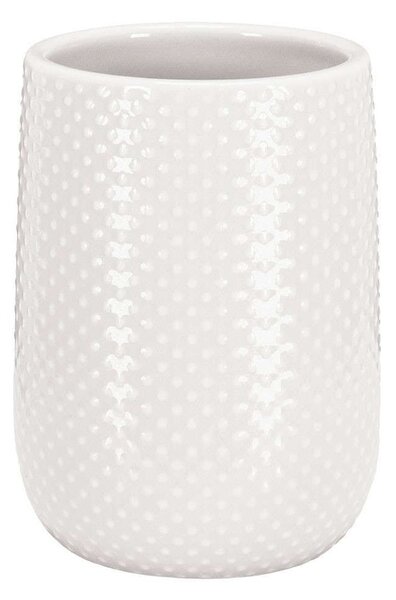 Ποτήρι Μπάνιου Dotty 8030 8x11cm White Kleine Wolke