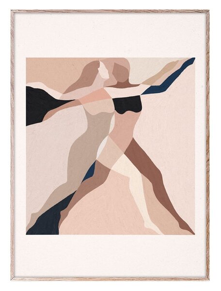 Πόστερ Two Dancers 16051 30x40 Beige Paper Collective