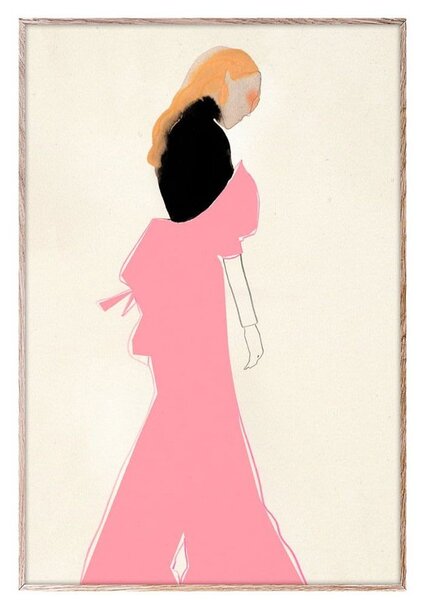 Πόστερ Pink Dress 16071 30x40 Paper Collective