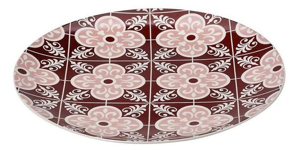 Πιάτο Ρηχό Decor Στρόγγυλο Snm1001K6 Φ26cm Red Espiel