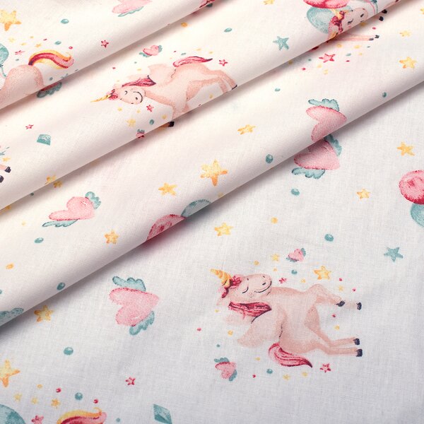 Πάπλωμα Μονό (160x240) Dimcol 209 Unicorn White-Salmon