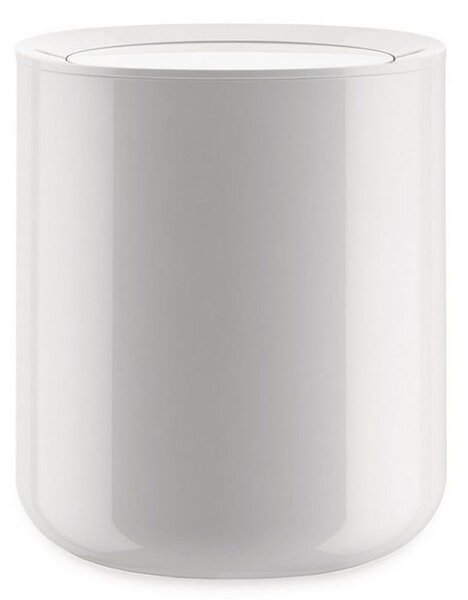 Κάδος Απορριμμάτων Birillo PL10 W 18,5x18,5x21cm White Alessi