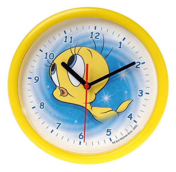 Ρολόι Τοίχου Tweety H090 Φ25cm Yellow Ango