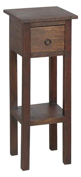 Έπιπλο Stand Ψηλό Classic ΕΙ391,1 Καρυδί 25x25H65cm