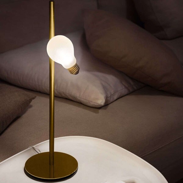 Επιτραπέζιο Φωτιστικό Idea Brass Slamp