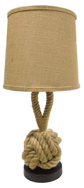 Επιτραπέζιο Φωτιστικό Πορτατίφ Monkey Fist 01162 Beige GloboStar