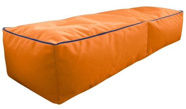 Πουφ Σκαμπό Plank Orange 150X50X30