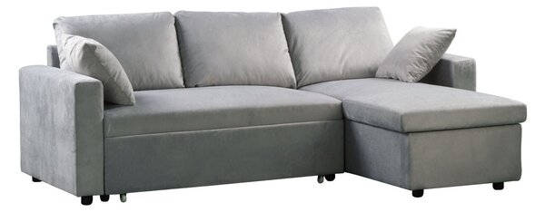 Καναπές Κρεβάτι Montreal Grey E9586,2 223X146X83 cm