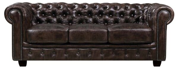 Καναπές Chesterfield Brown 689 E9574,3 201X92X72 cm