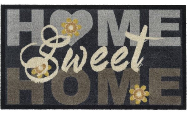 Πατάκι Εισόδου Impression 520 Home Sweet Home Flower 40X70cm Brown-Beige Sdim