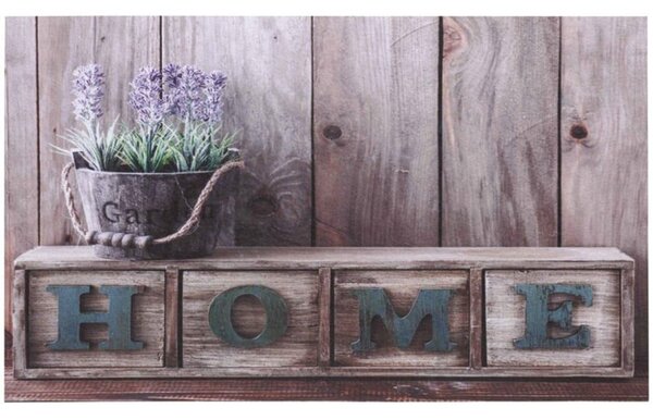 Πατάκι Εισόδου Gallery 002 Home Lavender 45X75cm Beige Sdim