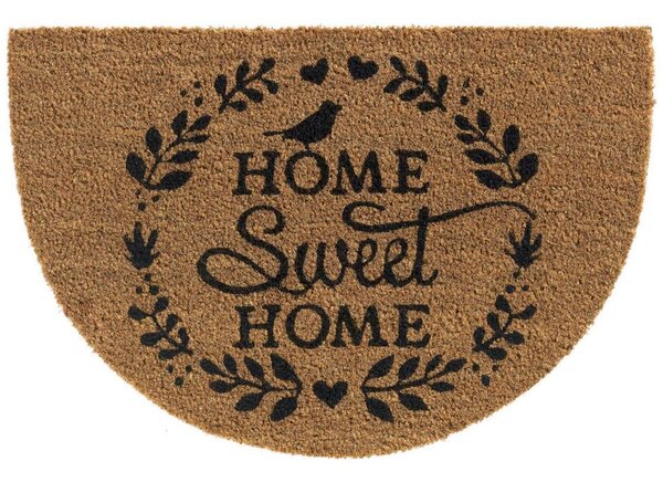 Πατάκι Εισόδου E-Coco 003 Home Sweet Home 40X60cm Beige-Black Sdim