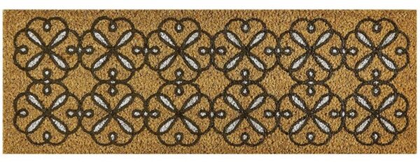 Πατάκι Εισόδου Finesse 155 Lisbon 26X75cm Beige-Black Sdim