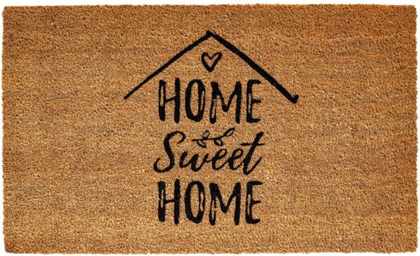 Πατάκι Εισόδου Ruco Print 626 Home Sweet Home 45X75cm Beige-Black Sdim