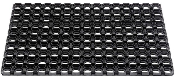 Πατάκι Εισόδου Domino 50X80cm Black Sdim