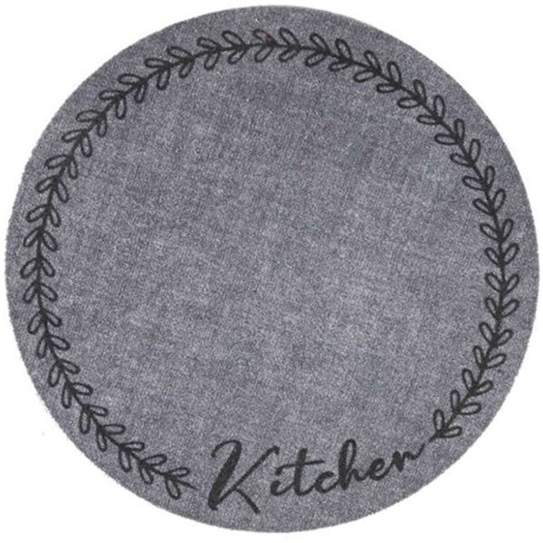 Χαλάκι Κουζίνας Cook & Wash 495 Floreale Kitchen Φ67cm Grey Sdim