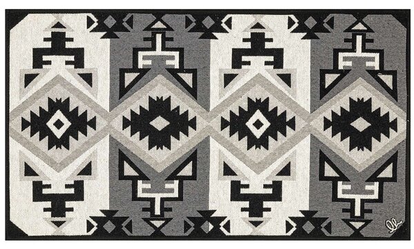 Χαλάκι Κουζίνας Kilim 005 50X140cm Grey Sdim