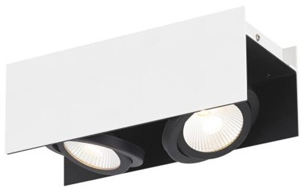 Φωτιστικό Οροφής-Σποτ 39316 Vidago Led/2 White-Black Eglo