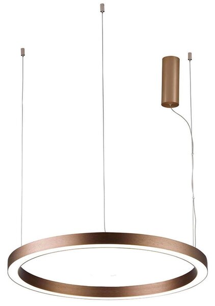 Φωτιστικό Οροφής Choco 4244500 Φ580 Led Brown Viokef