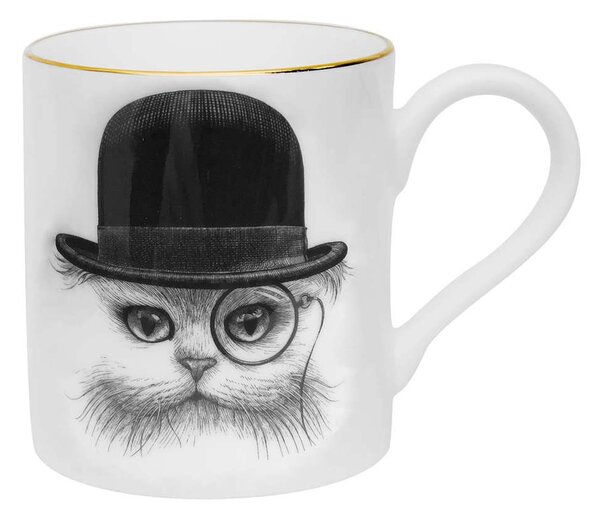 Κούπα Cat In Hat Majestic 09002-CH 9,4X8,4cm White-Black Rory Dobner