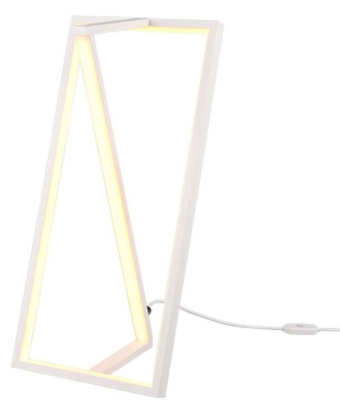 Φωτιστικό Επιτραπέζιο Edge 526810131 9W Led 21x17,5x44cm White Mat Trio Lighting