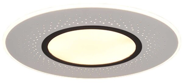 Φωτιστικό Οροφής - Πλαφονιέρα Verus 626919307 40W Led Φ70cm 7,2cm Nickel Mat Trio Lighting