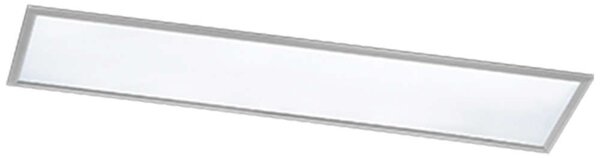 Φωτιστικό Οροφής - Πλαφονιέρα Phoenix 674011207 30W Led 120x30x4,2cm Nickel Mat Trio Lighting