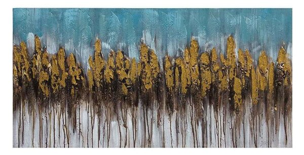 Πίνακας Καμβάς Gold Forest 148-221-110 120x2,8x60cm Multi