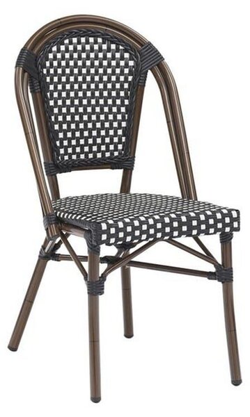 Καρέκλα Bistro Paris 46x54x88cm White - Black