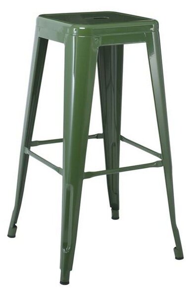 Σκαμπό Bar Relix Ε5190,3W 43x43x76cm Green