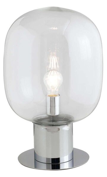 Φωτιστικό Επιτραπέζιο Fellini I-FELLINI-L30 1xE27 Led Φ30cm 47cm Chrome Luce Ambiente Design