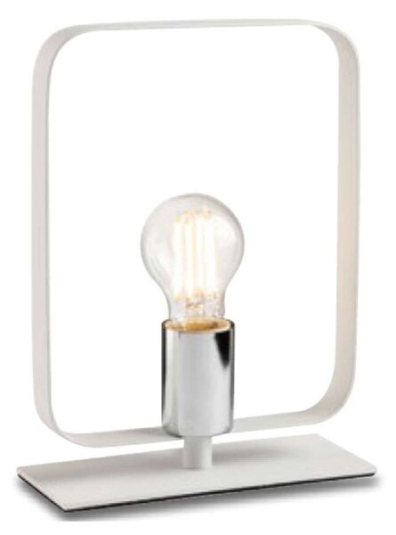 Φωτιστικό Επιτραπέζιο Smith I-SMITH-L1-BCO 1xE27 19,5x24,8cm White Luce Ambiente Design