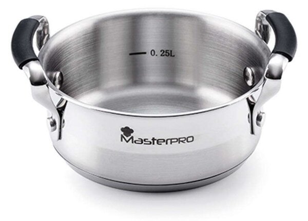 Κατσαρόλα Ρηχή Mini Smart BGEU-3776 Φ12x5cm 560ml Inox MasterPro